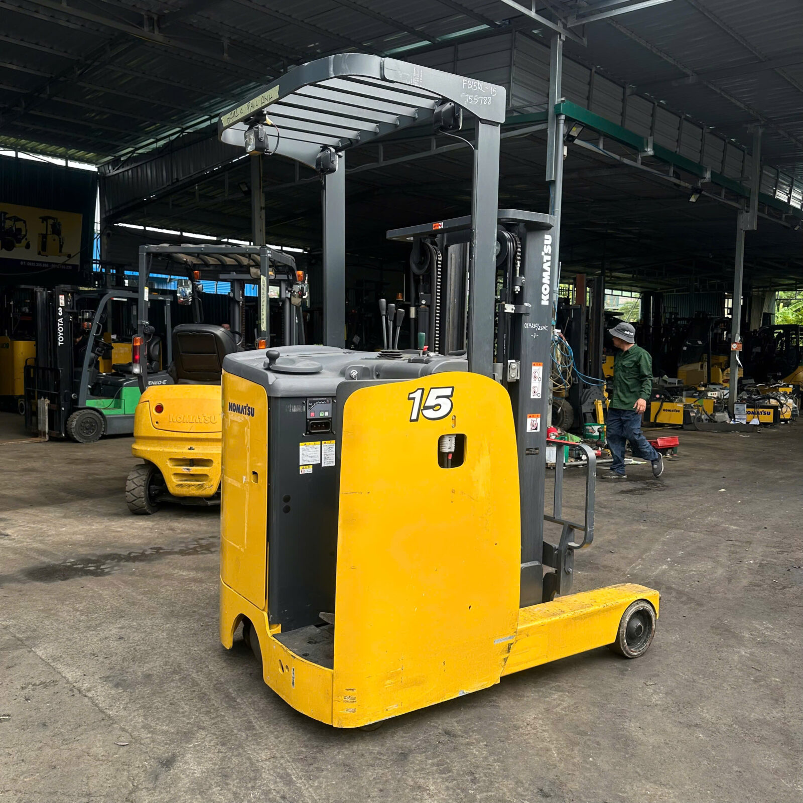 Xe nâng điện Komatsu FB15RL-15 (155788), sản xuất năm 2016 - Ảnh 2
