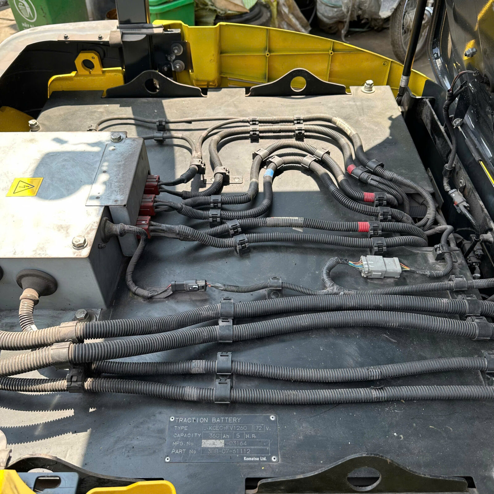 Xe nâng điện Komatsu FE25-1 (306844) - Ảnh 5