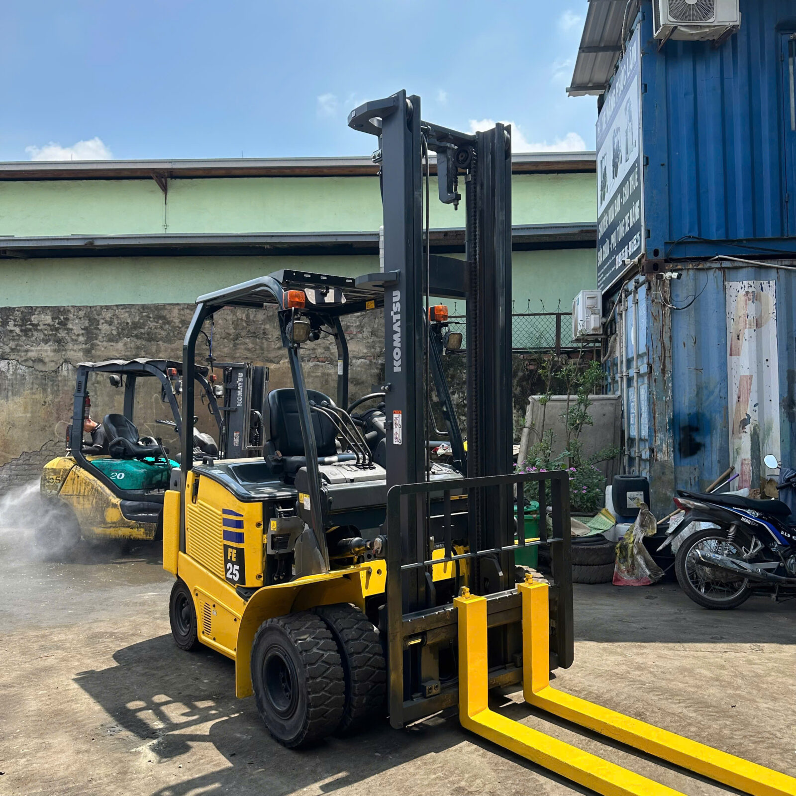 Xe nâng điện Komatsu FE25-1 (306844) - Ảnh 6