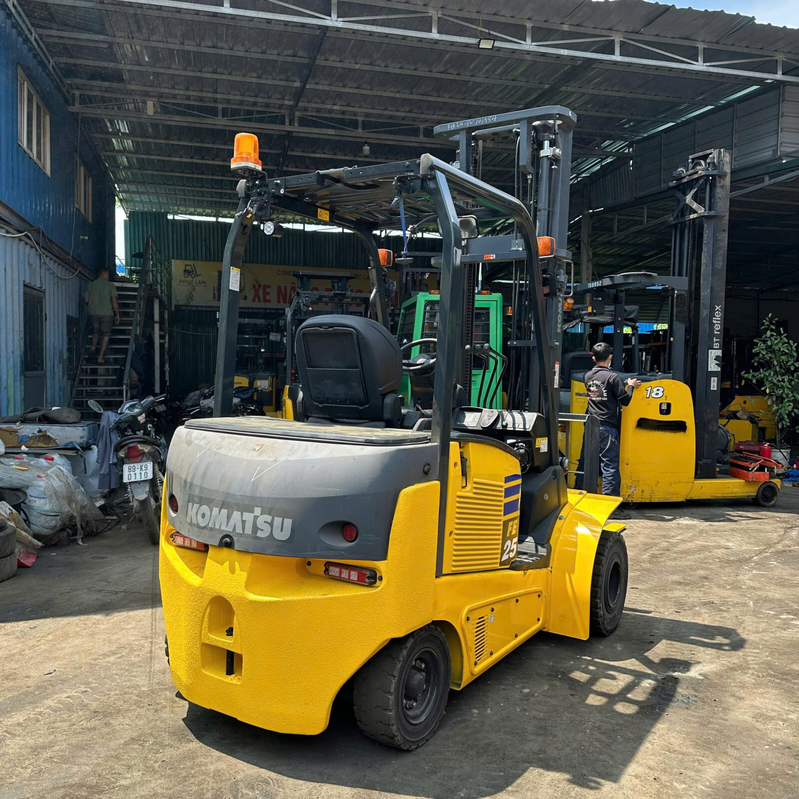 Xe nâng điện Komatsu FE25-1 (306844) - Ảnh 8