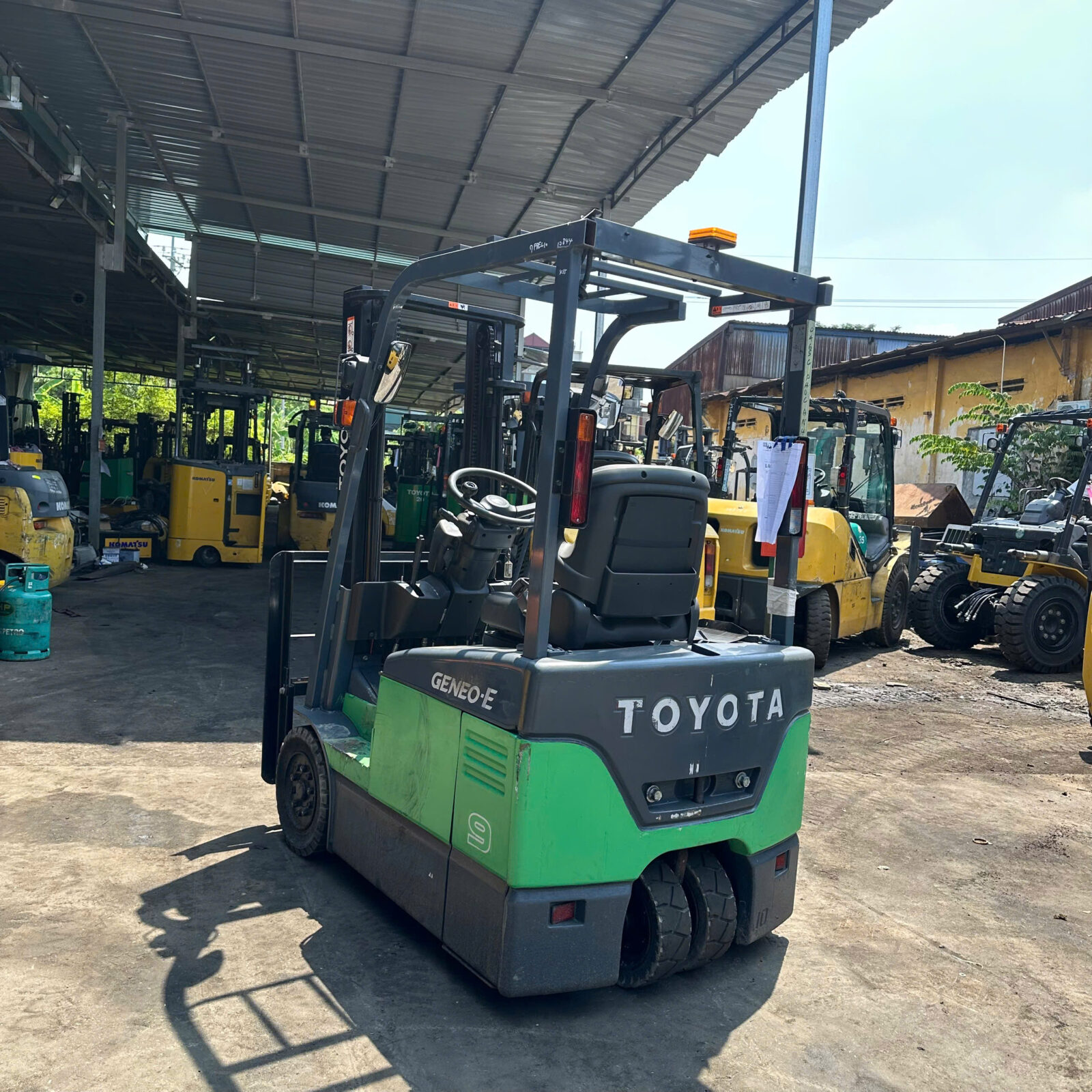 Xe nâng điện Toyota 1 tấn 7FBEL10 (7FBE13-10844) - Ảnh 8